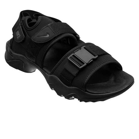 nike dames zwart leer|zwarte Nike sandalen.